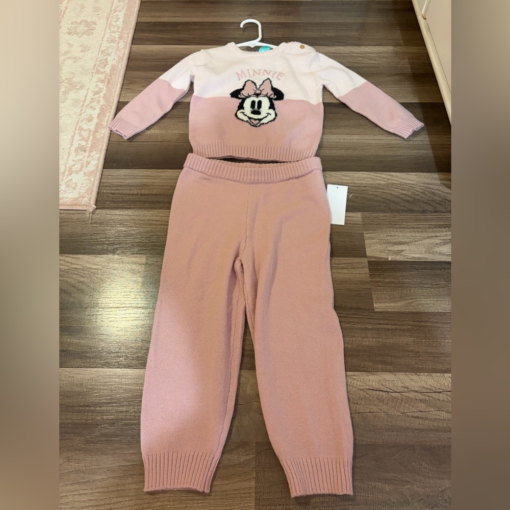 Disney Baby Minnie Mouse Sweater and Pants Set